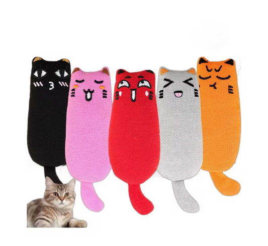 Pedgey's Cat Toy Starter Pack — Catnip Variety Bundle 5 Toys